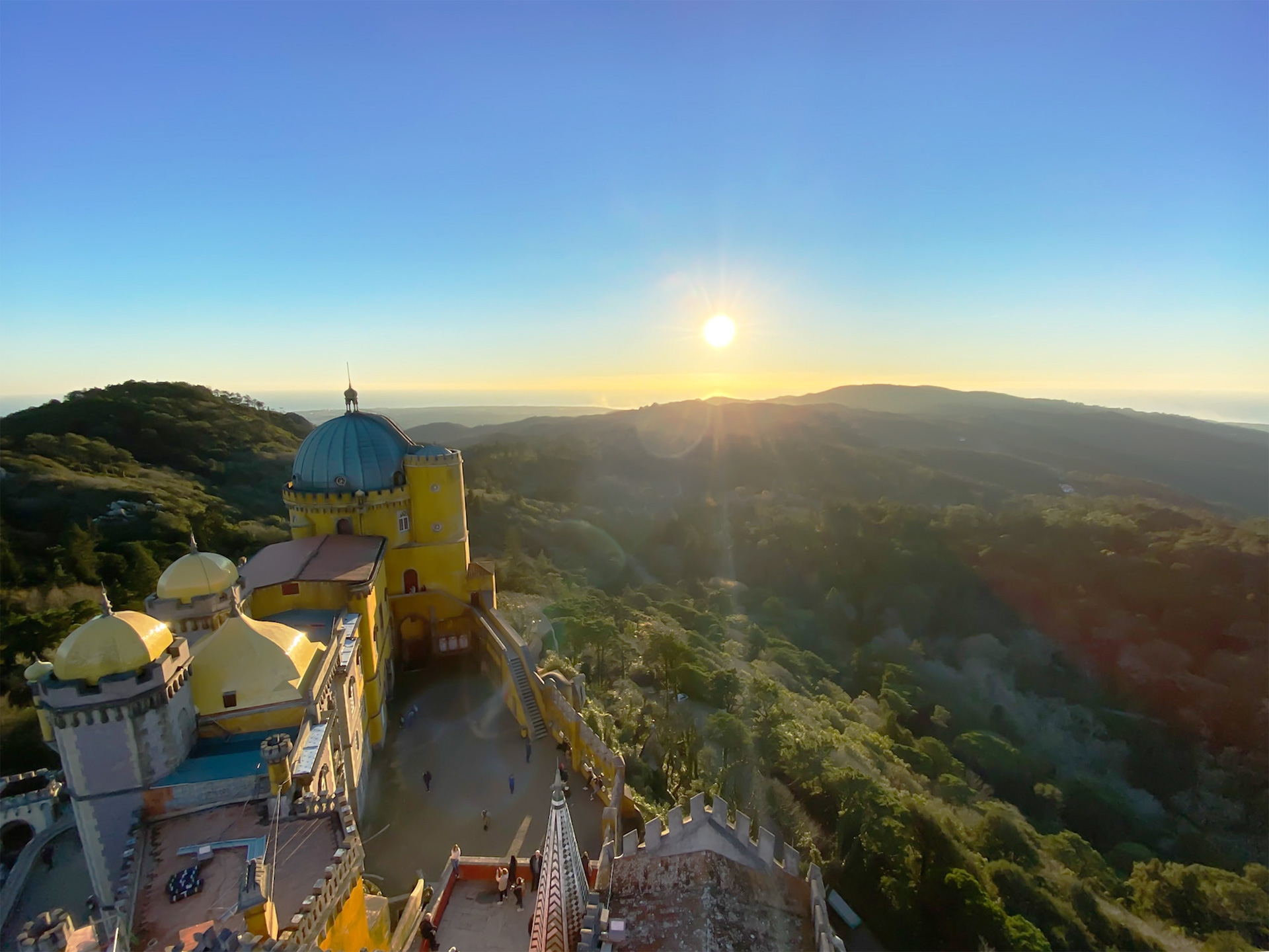Palácio da Pena: O eclipse no Monte da Lua